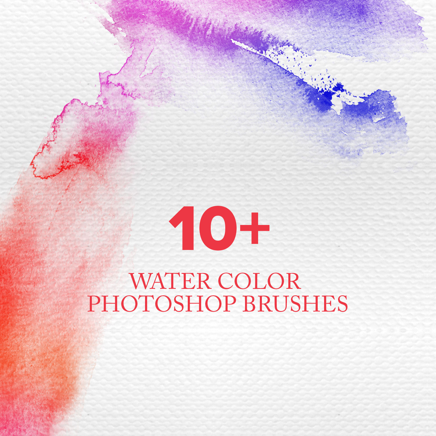 Free 10 Watercolor brushes