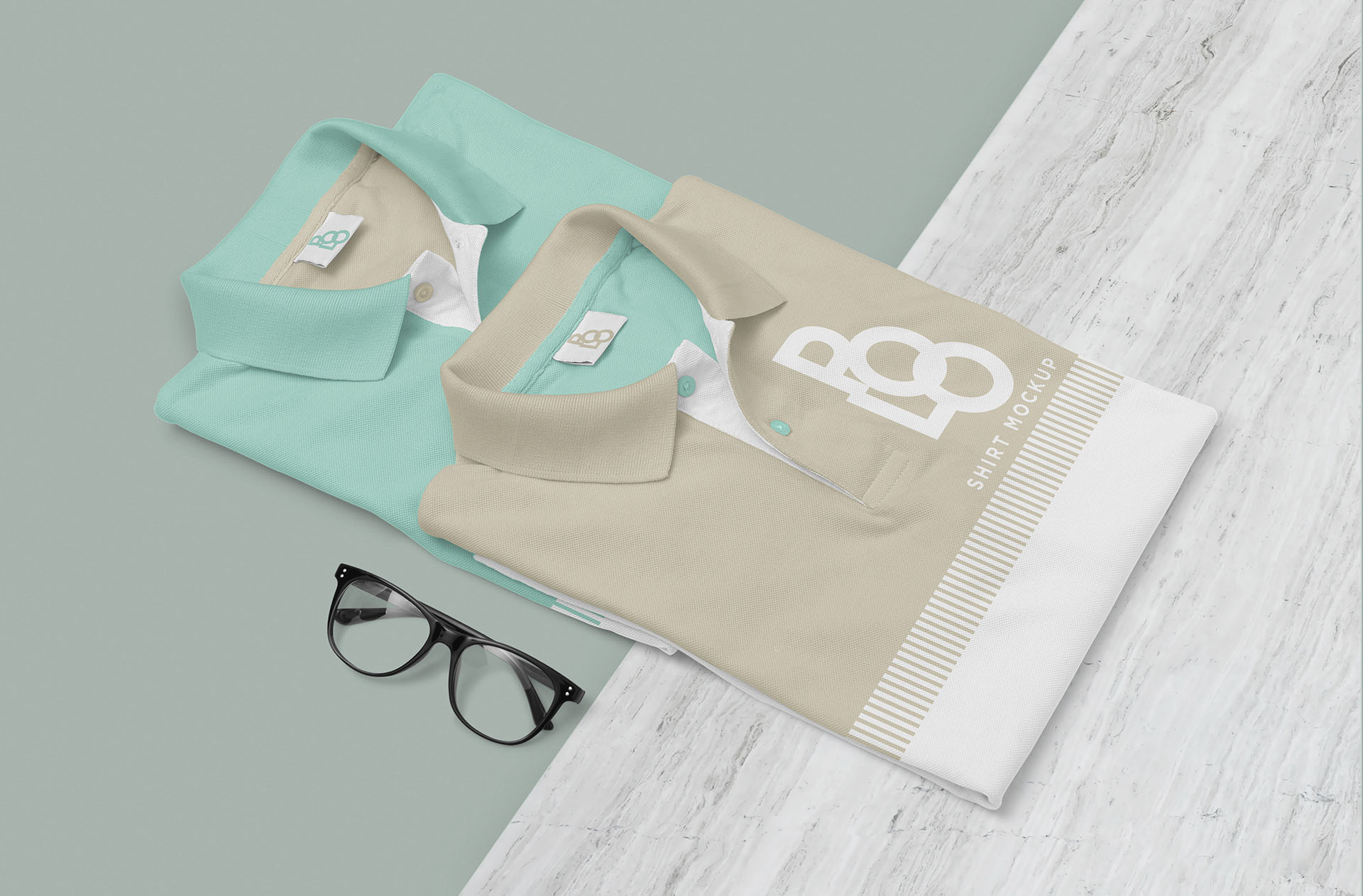 Free Stylish Polo Shirt Mockup PSD скачать бесплатно