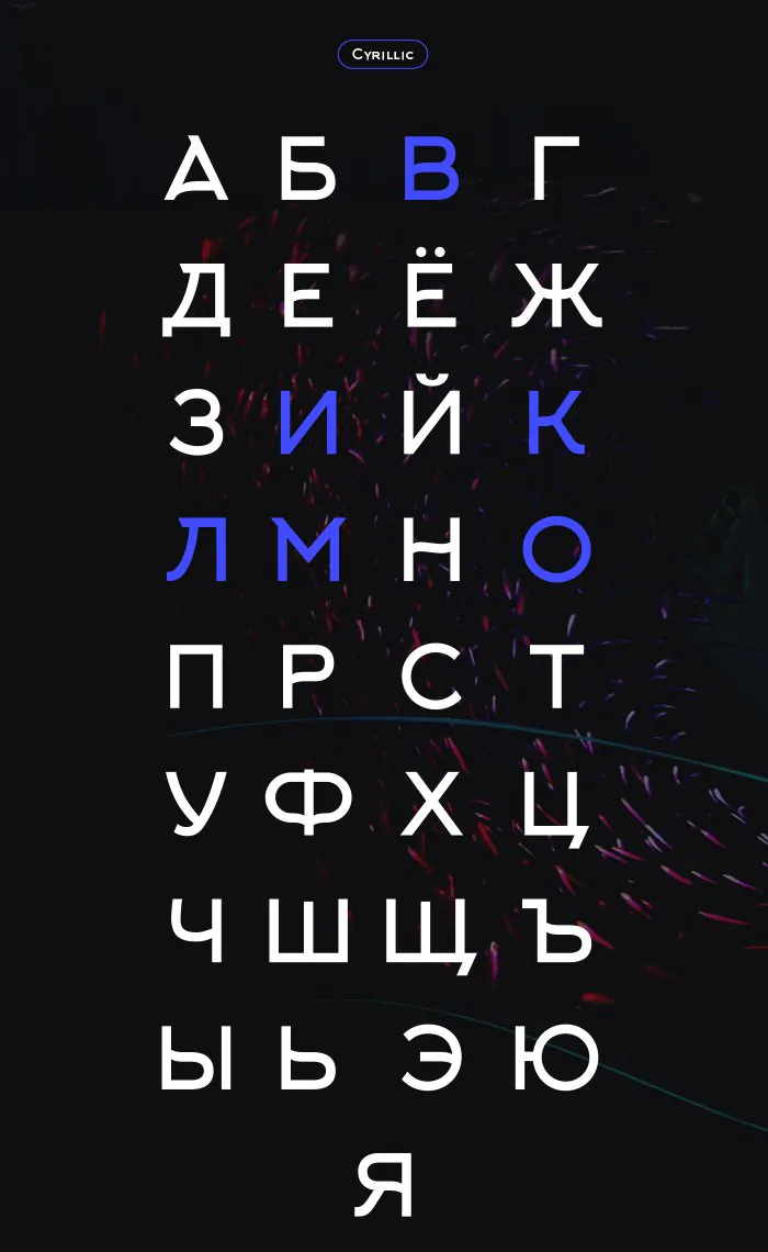 Шрифт Arkhip Cyrillic