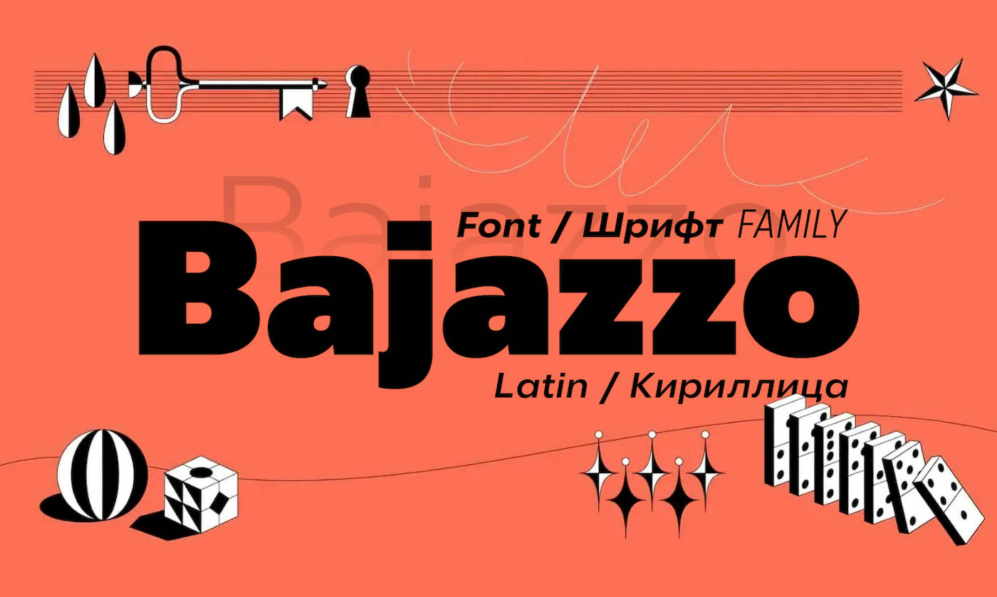 Шрифт Bajazzo Cyrillic