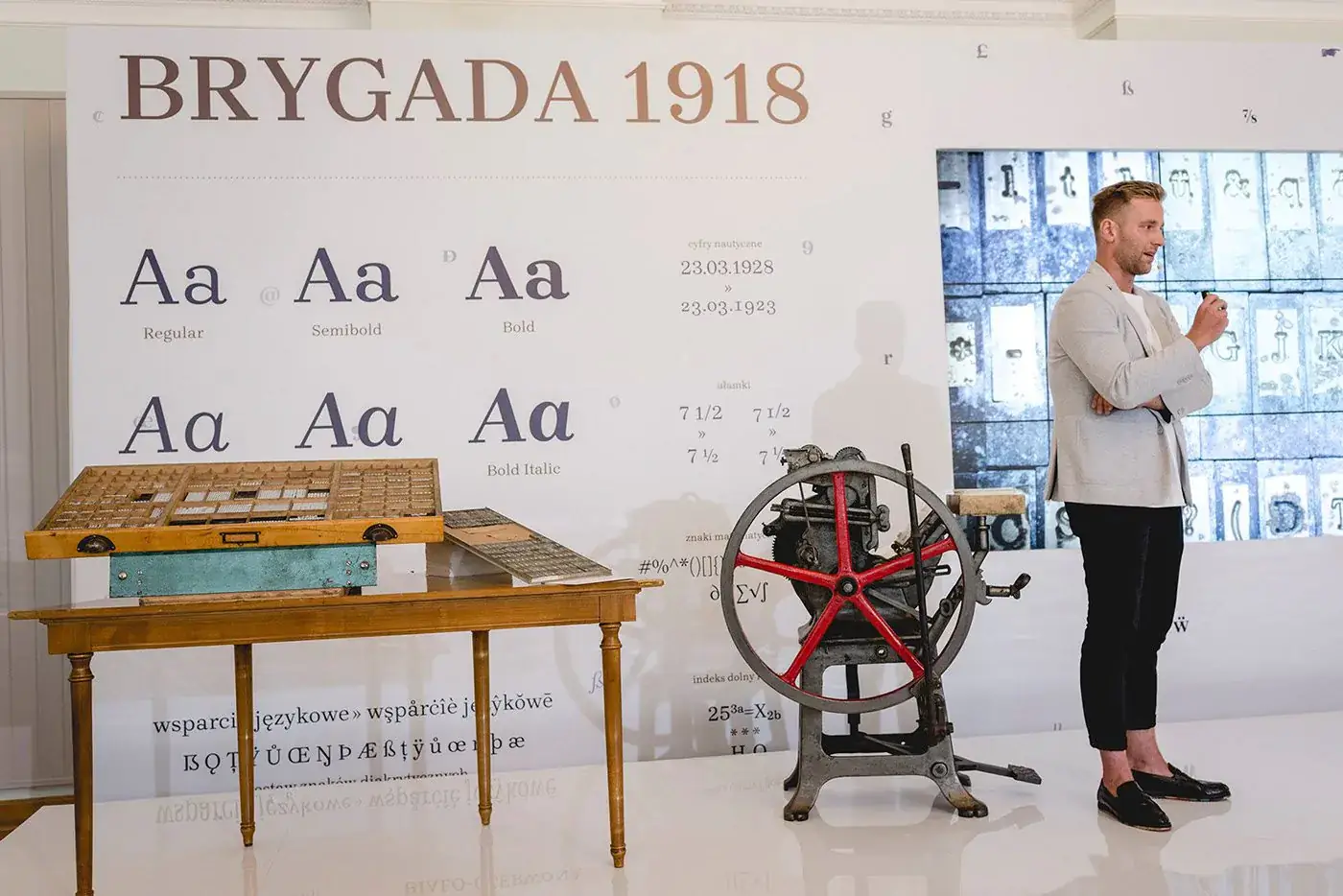 Шрифт Brygada 1918 Cyrillic