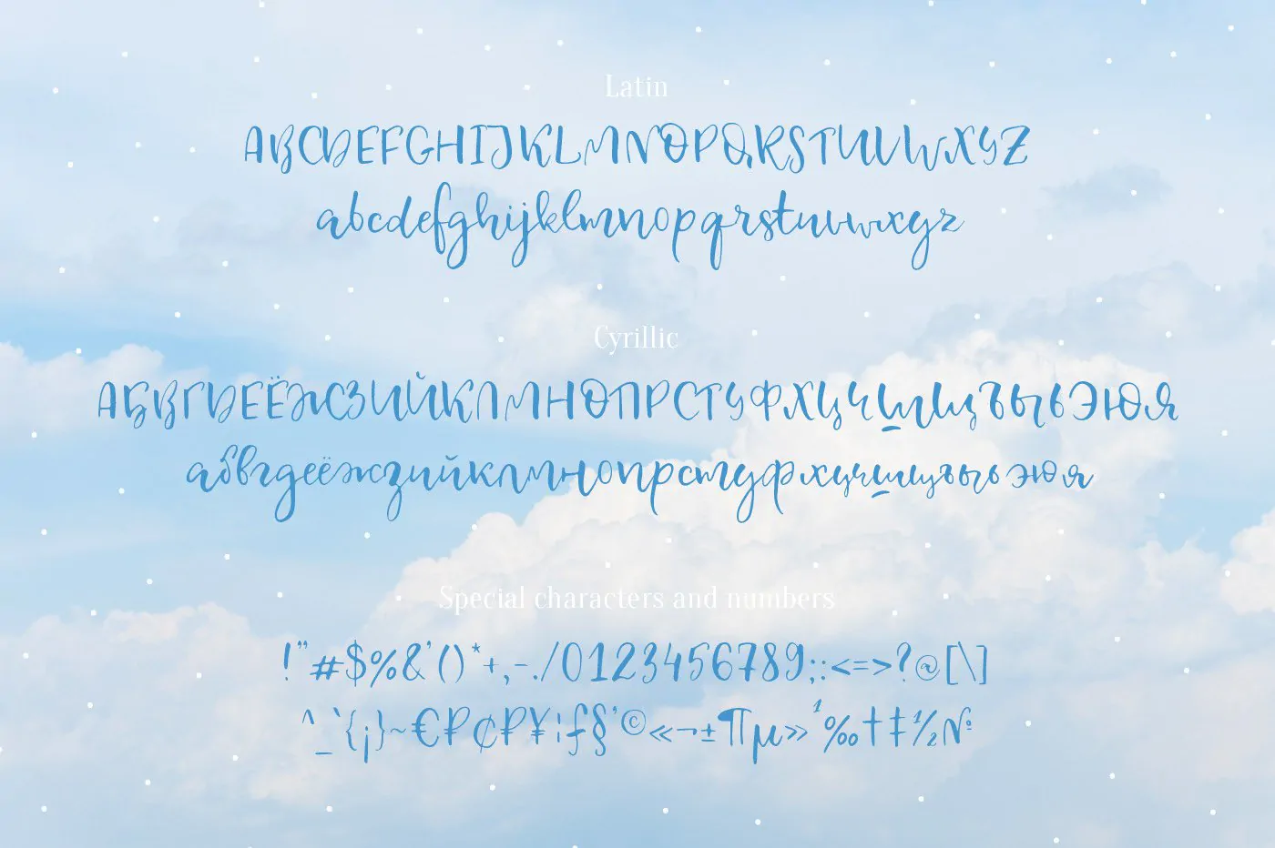 Шрифт Celestina Cyrillic