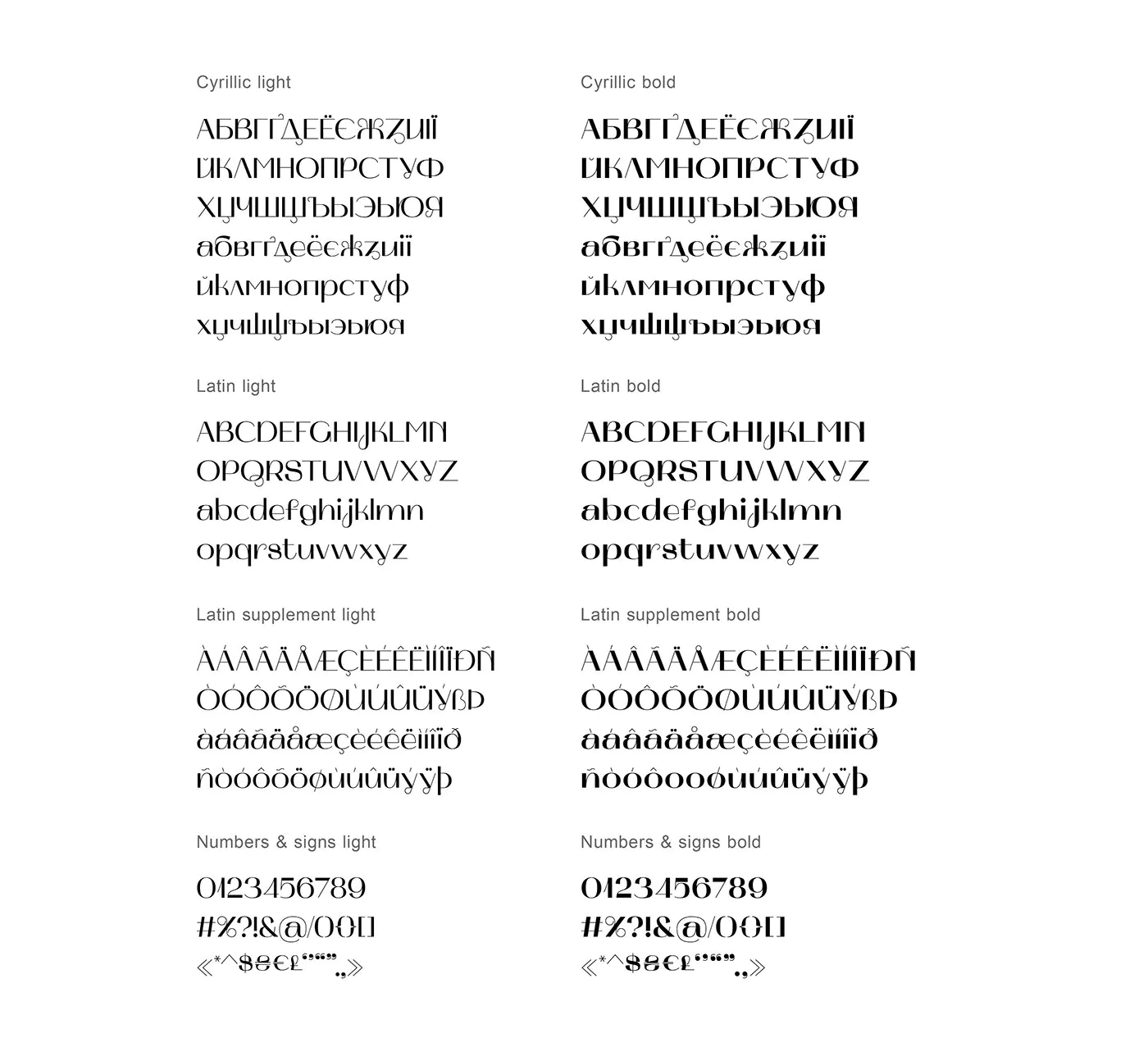 Шрифт Mak Cyrillic